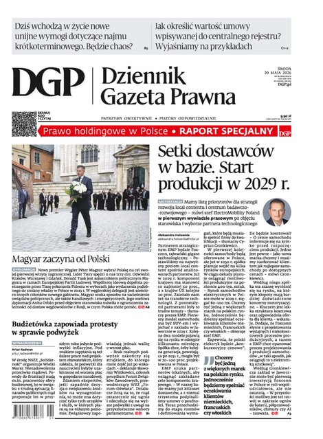 e-prasa: Dziennik Gazeta Prawna – e-wydanie – 96/2026