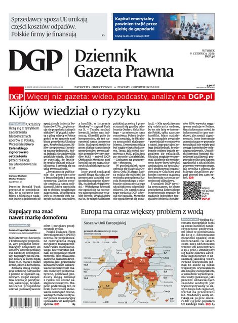 e-prasa: Dziennik Gazeta Prawna – e-wydanie – 109/2026