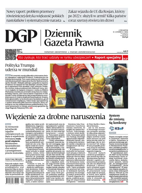 e-prasa: Dziennik Gazeta Prawna – e-wydanie – 111/2026