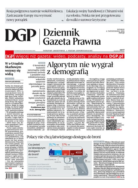 e-prasa: Dziennik Gazeta Prawna – e-wydanie – 194/2026