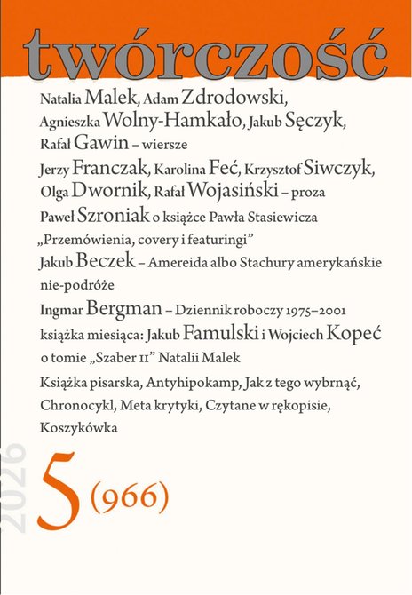 e-prasa: Twórczość – e-wydanie – 5/2026