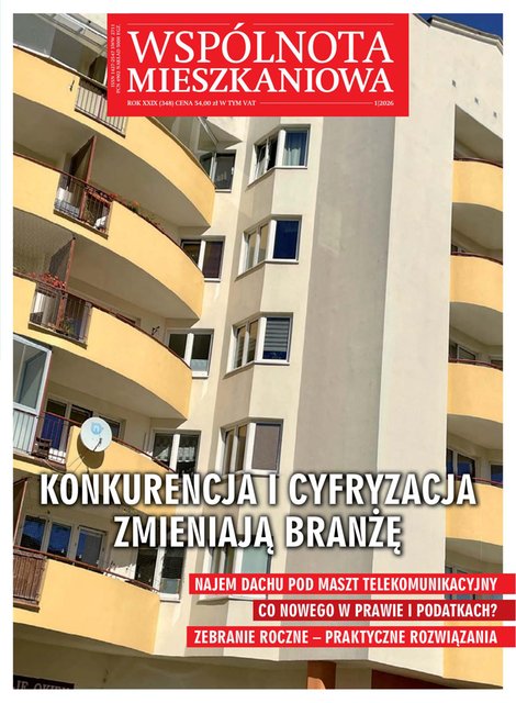 e-prasa: Wspólnota Mieszkaniowa – e-wydania – 1/2026