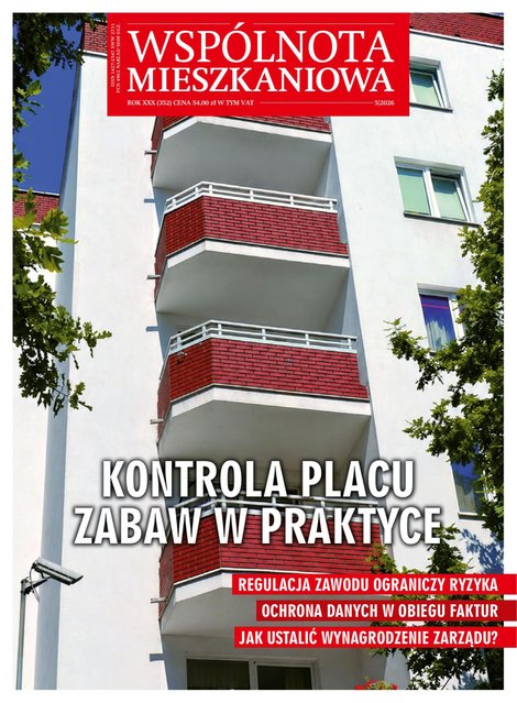 e-prasa: Wspólnota Mieszkaniowa – e-wydania – 5/2026