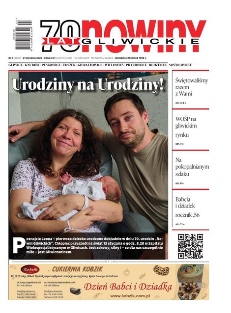e-prasa: Nowiny Gliwickie – e-wydanie – 3/2026