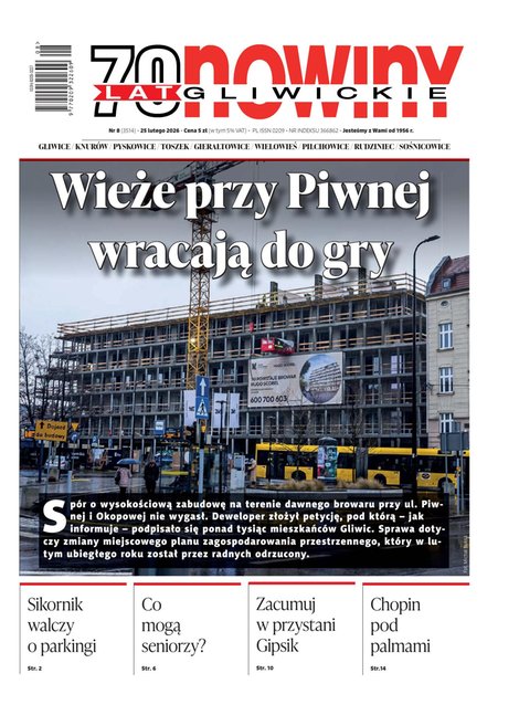 e-prasa: Nowiny Gliwickie – e-wydanie – 8/2026