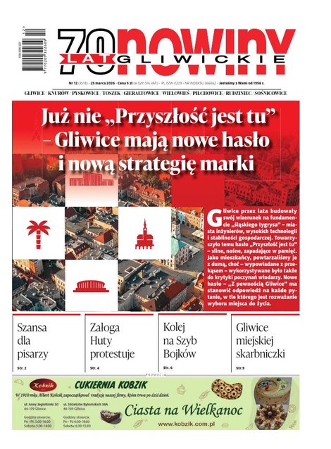 e-prasa: Nowiny Gliwickie – e-wydanie – 12/2026