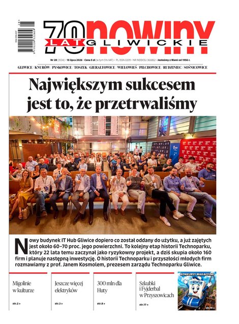 e-prasa: Nowiny Gliwickie – e-wydanie – 28/2026
