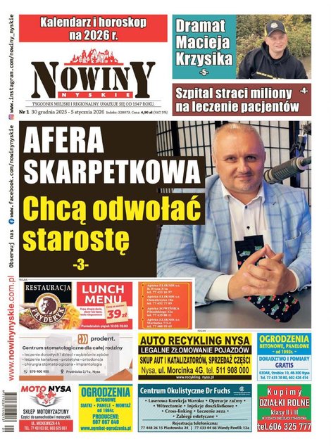 e-prasa: Nowiny Nyskie – e-wydania – 1/2026