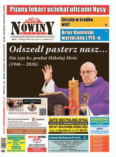 e-prasa: Nowiny Nyskie – e-wydania – 6/2026