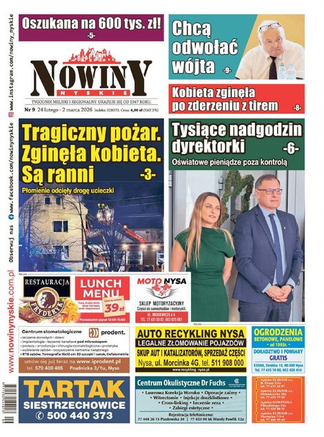 e-prasa: Nowiny Nyskie – e-wydania – 9/2026
