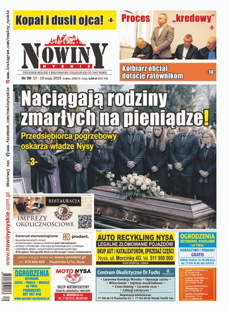 e-prasa: Nowiny Nyskie – e-wydania – 20/2026