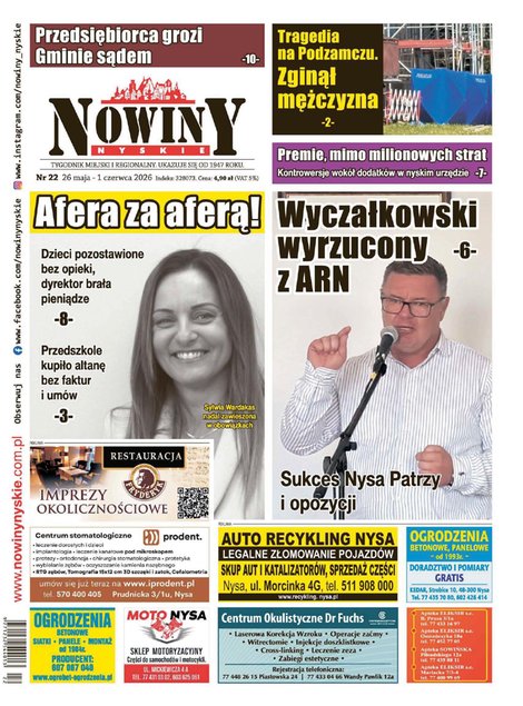 e-prasa: Nowiny Nyskie – e-wydania – 22/2026