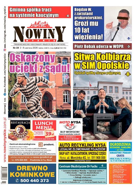 e-prasa: Nowiny Nyskie – e-wydania – 23/2026