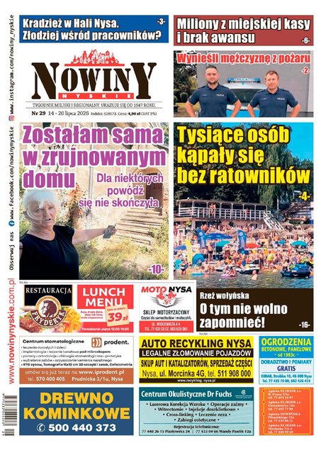 e-prasa: Nowiny Nyskie – e-wydania – 29/2026