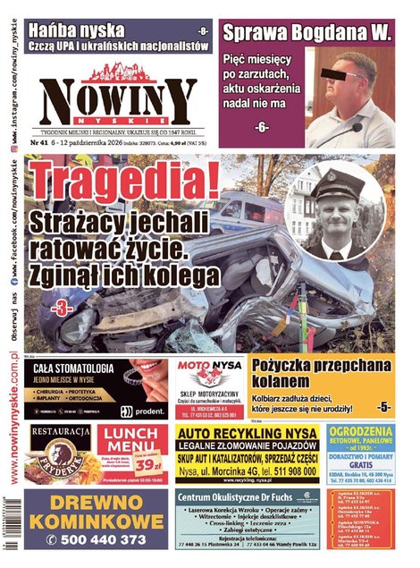 e-prasa: Nowiny Nyskie – e-wydania – 41/2026