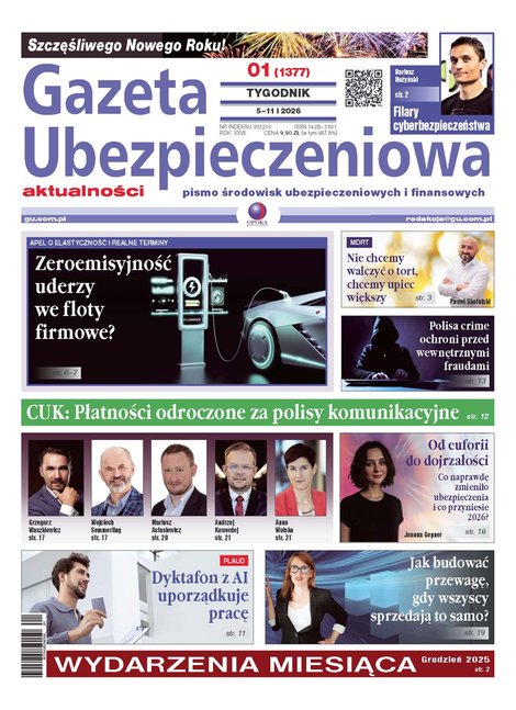 e-prasa: Gazeta Ubezpieczeniowa – e-wydanie – 1/2026