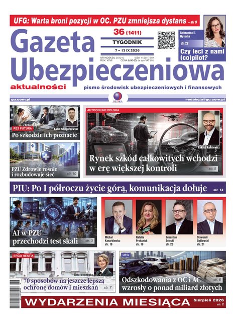 e-prasa: Gazeta Ubezpieczeniowa – e-wydanie – 36/2026