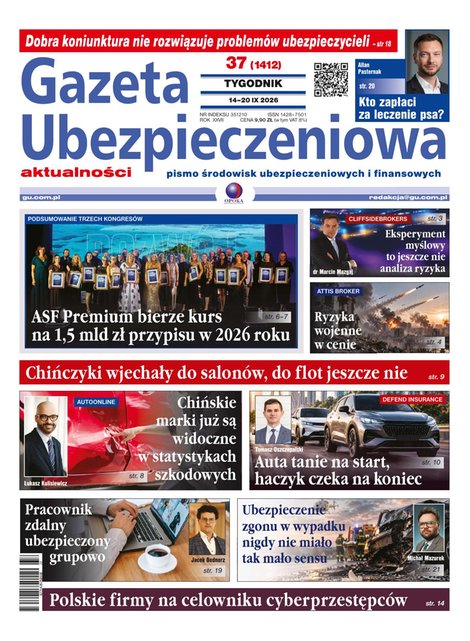 e-prasa: Gazeta Ubezpieczeniowa – e-wydanie – 37/2026
