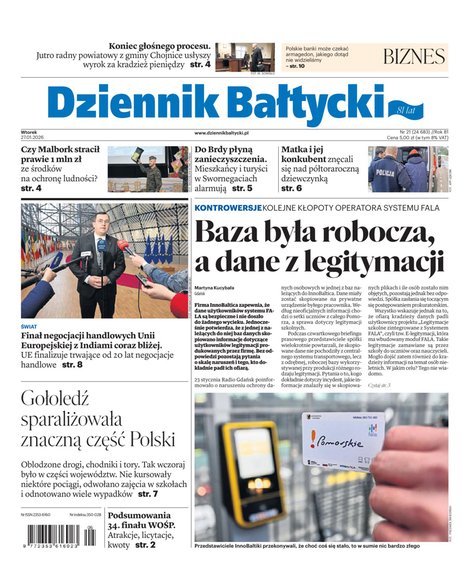 e-prasa: Dziennik Bałtycki – e-wydanie – 21/2026