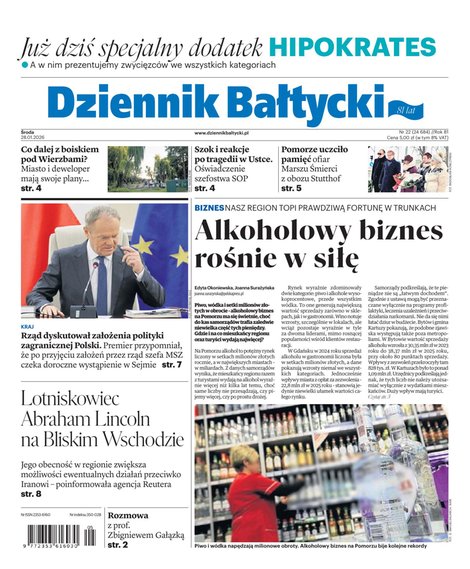 e-prasa: Dziennik Bałtycki – e-wydanie – 22/2026