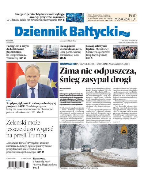 e-prasa: Dziennik Bałtycki – e-wydanie – 35/2026