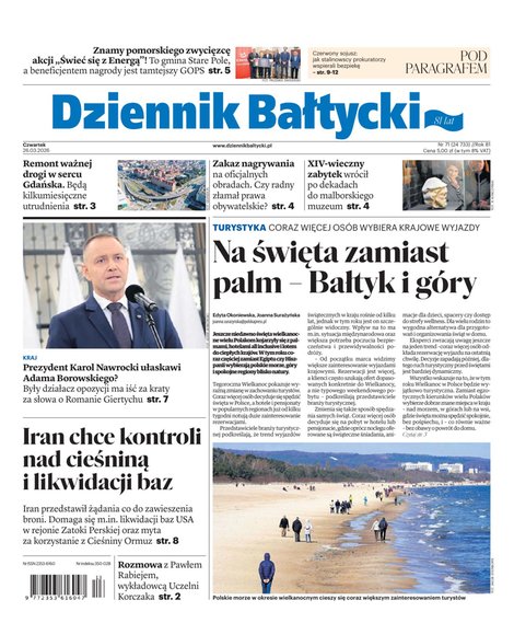 e-prasa: Dziennik Bałtycki – e-wydanie – 71/2026