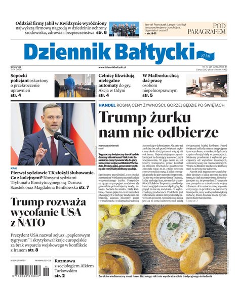 e-prasa: Dziennik Bałtycki – e-wydanie – 77/2026