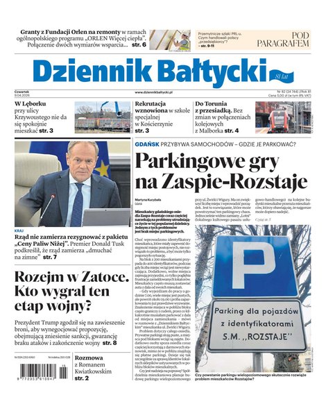 e-prasa: Dziennik Bałtycki – e-wydanie – 82/2026