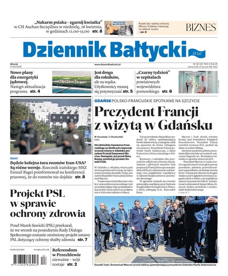 e-prasa: Dziennik Bałtycki – e-wydanie – 92/2026