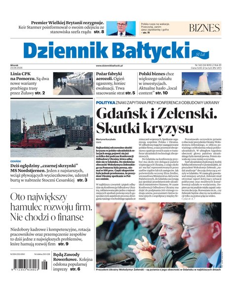 e-prasa: Dziennik Bałtycki – e-wydanie – 143/2026