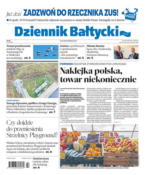 e-prasa: Dziennik Bałtycki – e-wydanie – 150/2026