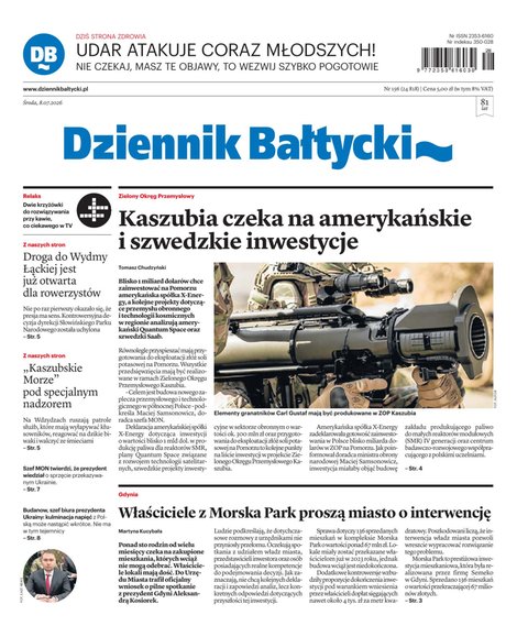 e-prasa: Dziennik Bałtycki – e-wydanie – 156/2026