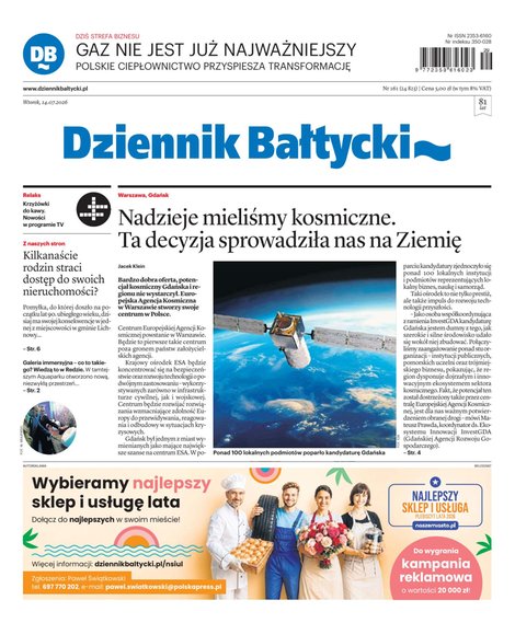 e-prasa: Dziennik Bałtycki – e-wydanie – 161/2026