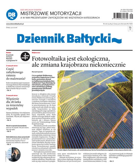 e-prasa: Dziennik Bałtycki – e-wydanie – 162/2026