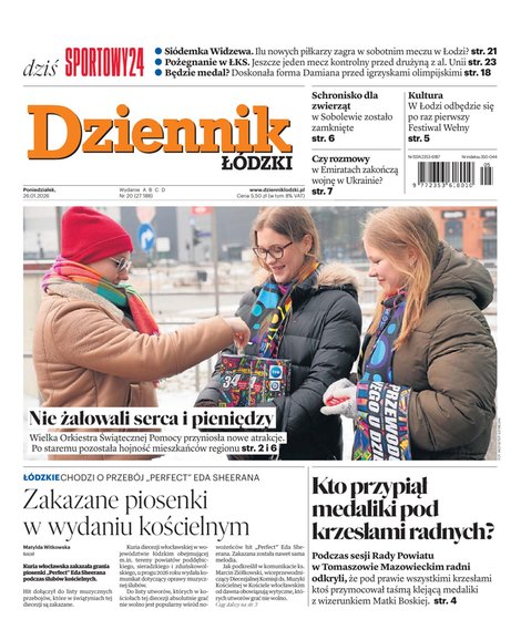 e-prasa: Dziennik Łódzki – e-wydanie – 20/2026