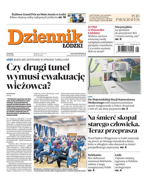 e-prasa: Dziennik Łódzki – e-wydanie – 23/2026