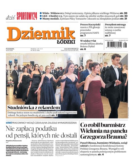 e-prasa: Dziennik Łódzki – e-wydanie – 38/2026
