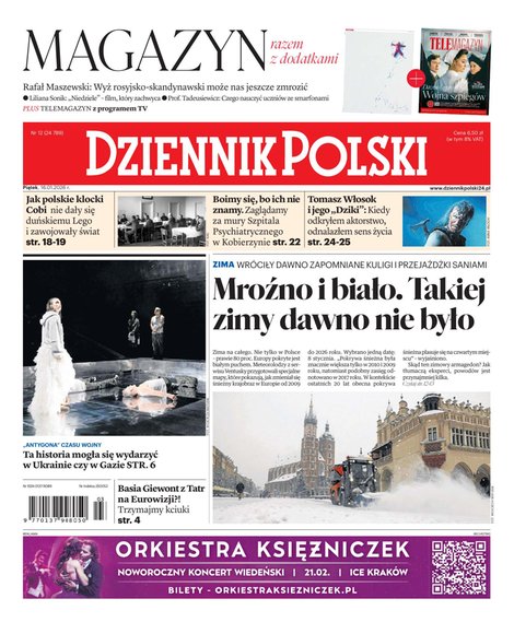 e-prasa: Dziennik Polski – e-wydanie – 12/2026