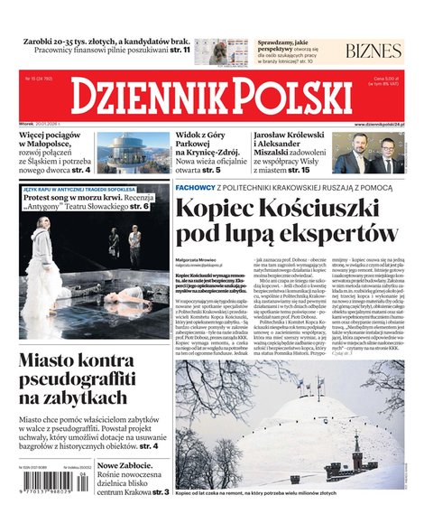 e-prasa: Dziennik Polski – e-wydanie – 15/2026