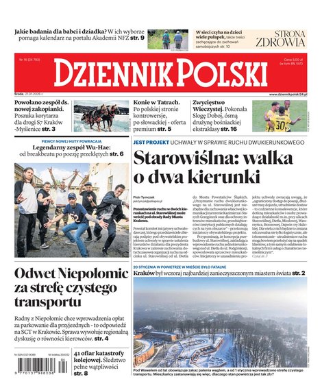 e-prasa: Dziennik Polski – e-wydanie – 16/2026