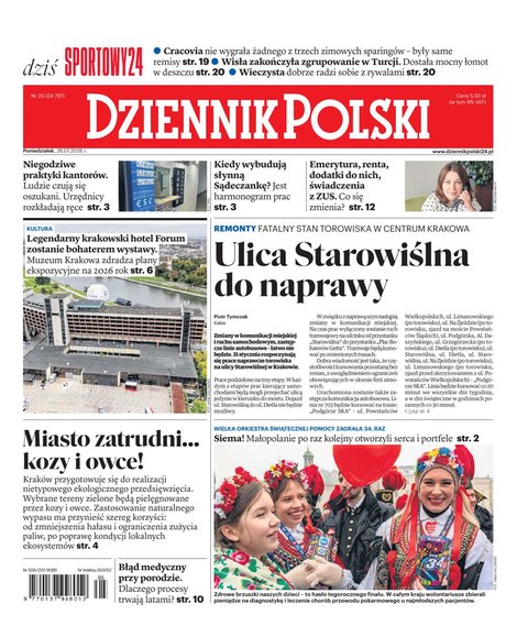 e-prasa: Dziennik Polski – e-wydanie – 20/2026