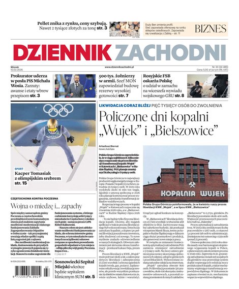 e-prasa: Dziennik Zachodni – e-wydanie – 33/2026