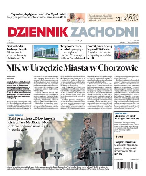 e-prasa: Dziennik Zachodni – e-wydanie – 34/2026