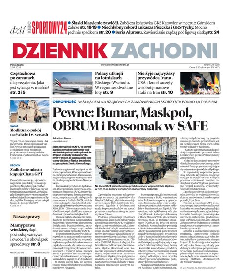 e-prasa: Dziennik Zachodni – e-wydanie – 50/2026