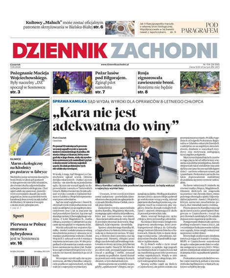 e-prasa: Dziennik Zachodni – e-wydanie – 104/2026