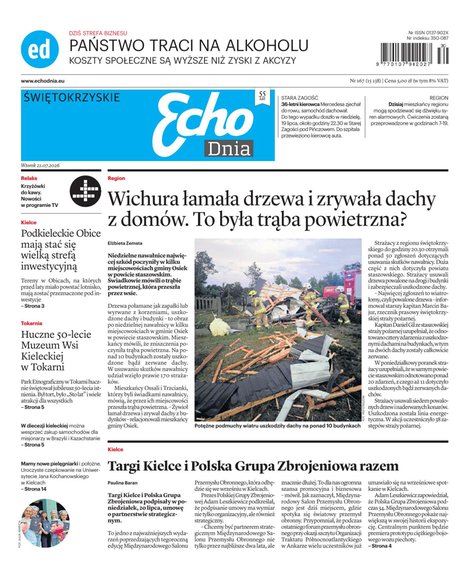 e-prasa: Echo Dnia - Świetokrzyskie – e-wydanie – 167/2026