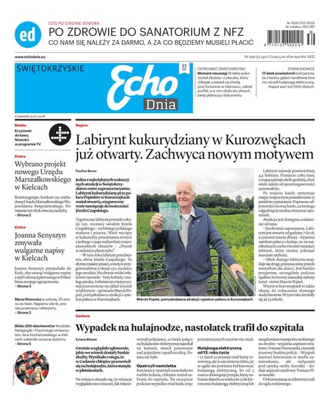 e-prasa: Echo Dnia - Świetokrzyskie – e-wydanie – 169/2026