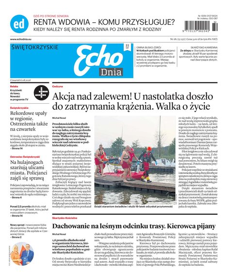 e-prasa: Echo Dnia - Świetokrzyskie – e-wydanie – 181/2026