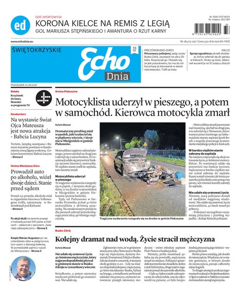 e-prasa: Echo Dnia - Świetokrzyskie – e-wydanie – 184/2026
