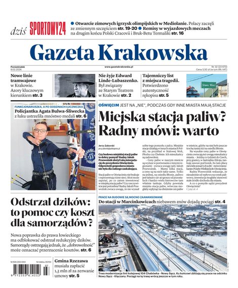 e-prasa: Gazeta Krakowska – e-wydanie – 32/2026